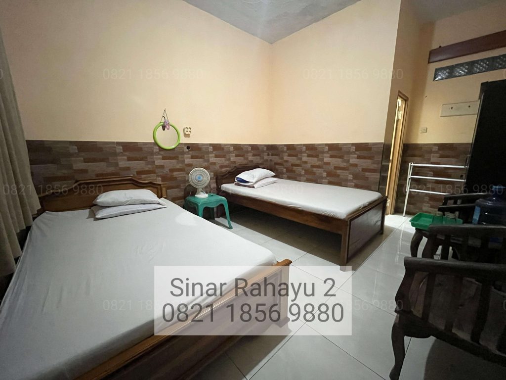 Kamar fan di Sinar Rahayu 2 Gedung B
